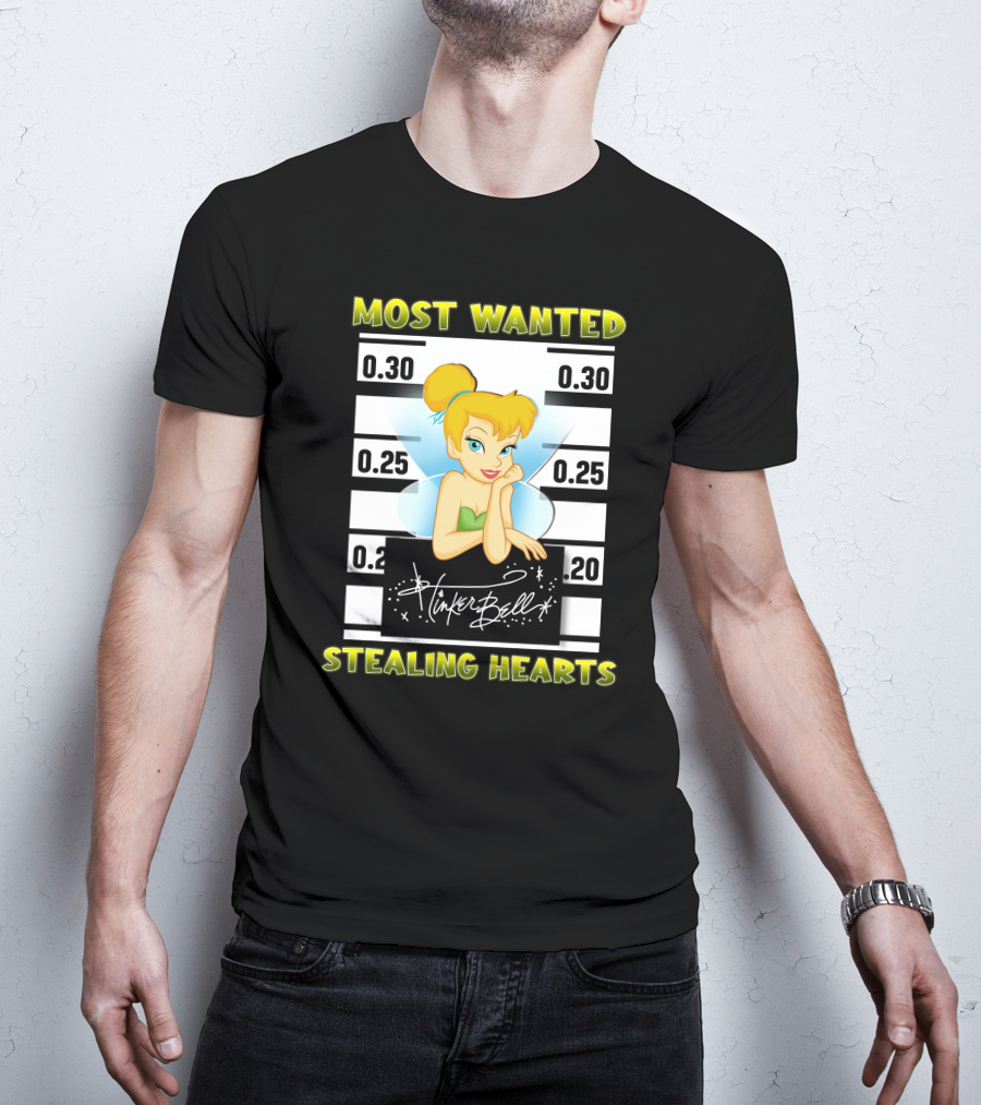 Most Wanted Tinkerbell Stealing Hearts T-Shirt