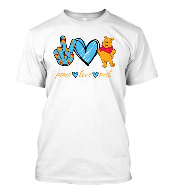 Peace Love Pooh T-Shirt