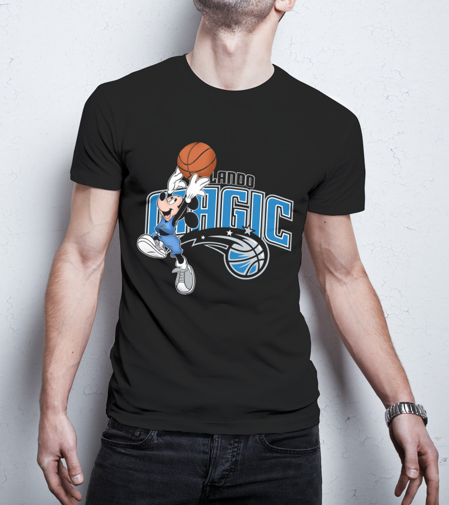 Mickey Orlando Magic Basketball T-Shirt
