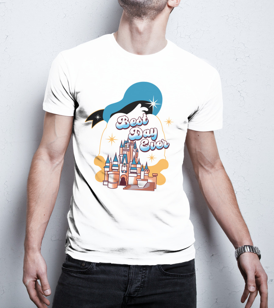 Best Day Ever Castle And Donald Hat T-Shirt