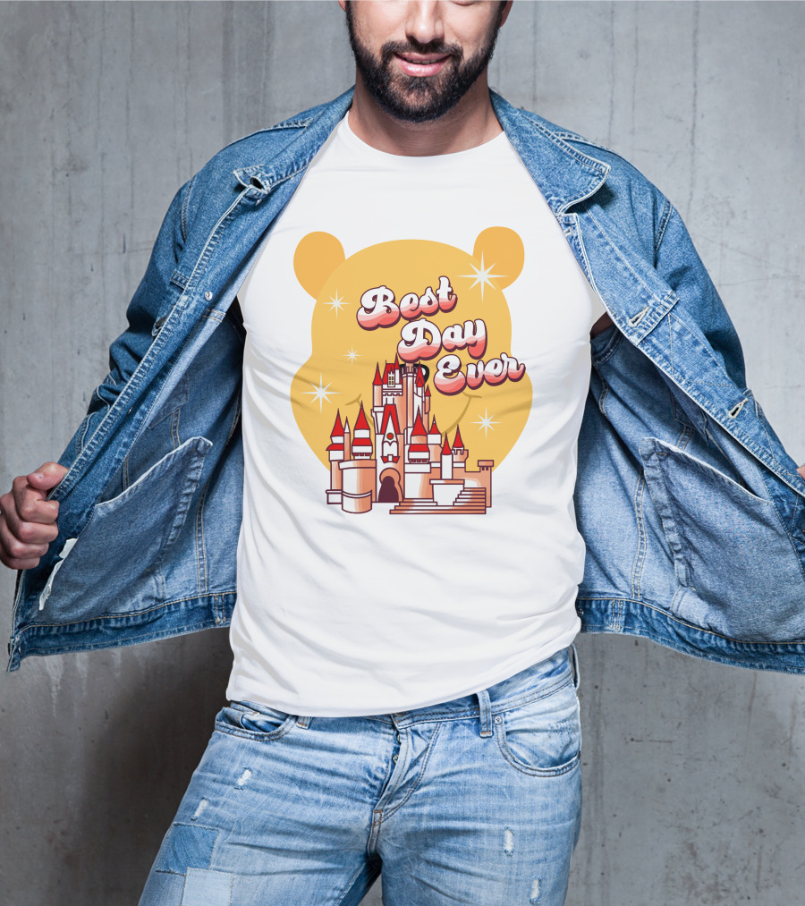Best Day Ever Pooh Castle T-Shirt