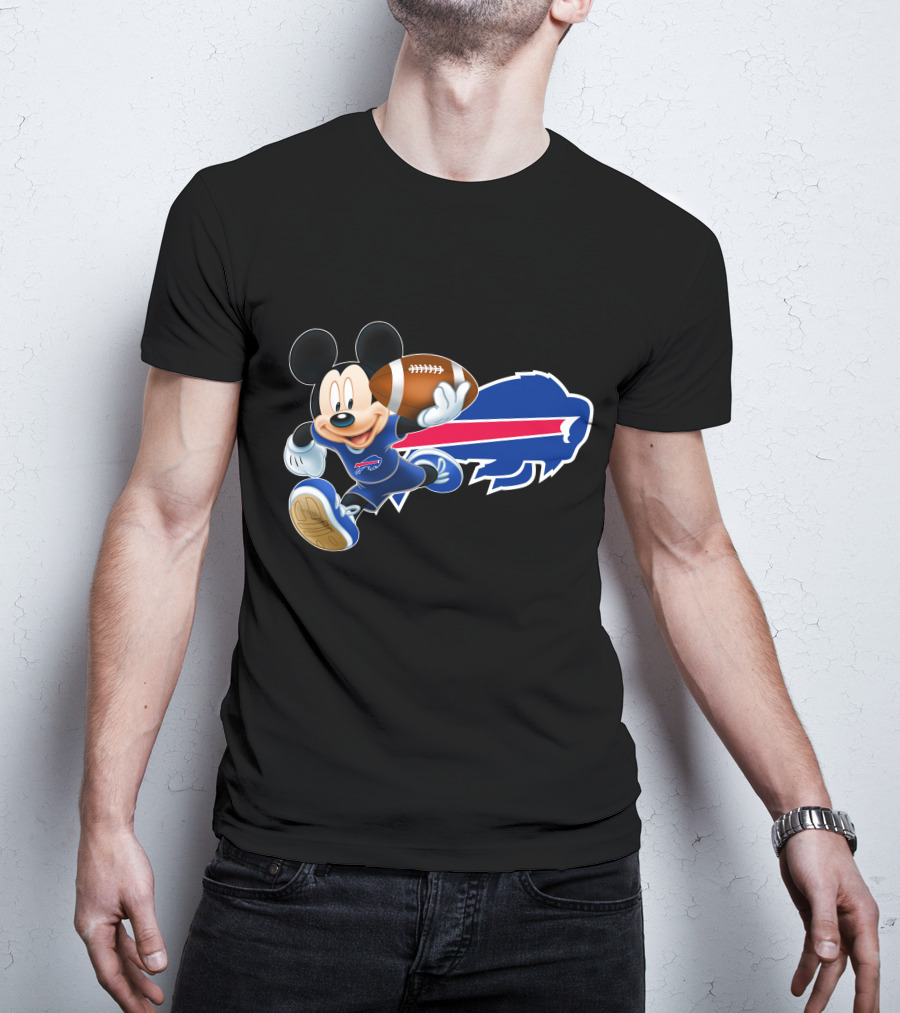 Mickey Mouse Buffalo Bills Football T-Shirt