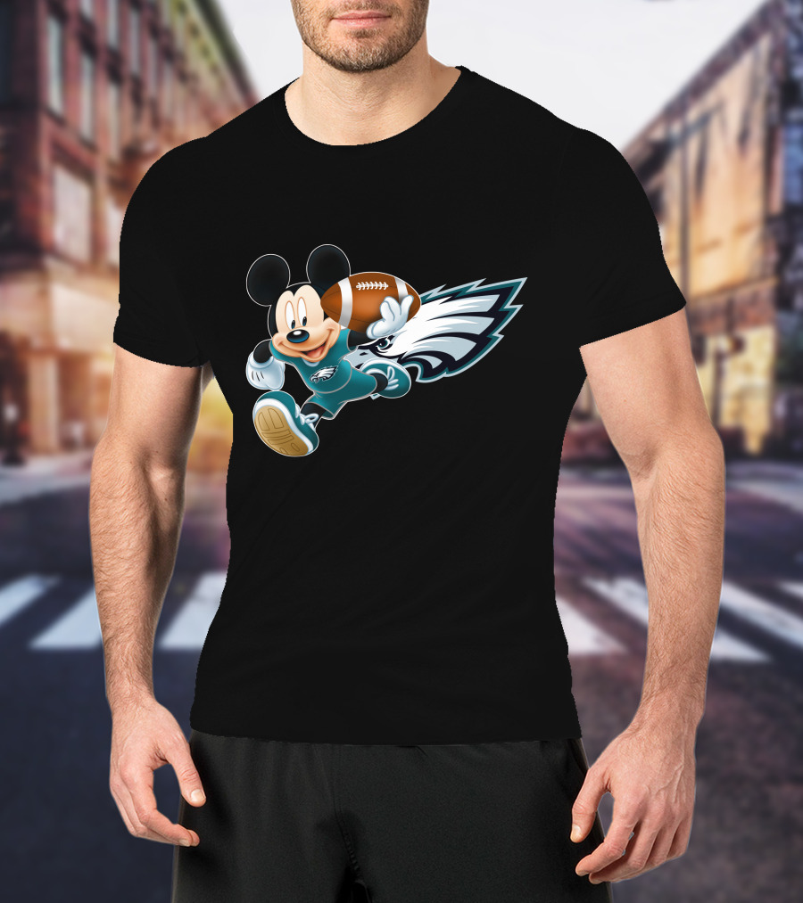 Mickey Fe Philadelphia Eagles Football Running Back T-Shirt