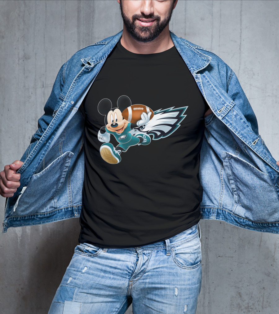 Mickey Fe Philadelphia Eagles Football Running Back T-Shirt