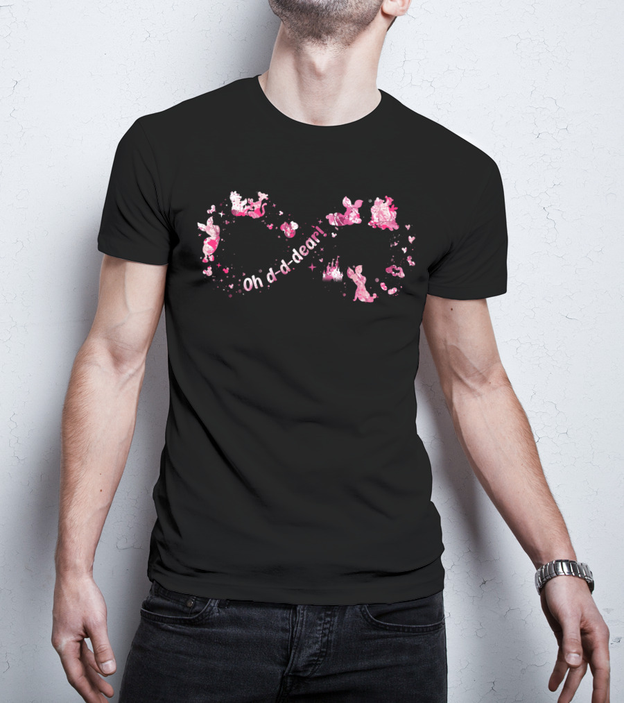 Oh D-D-D-Dear Piglet Infinity T-Shirt