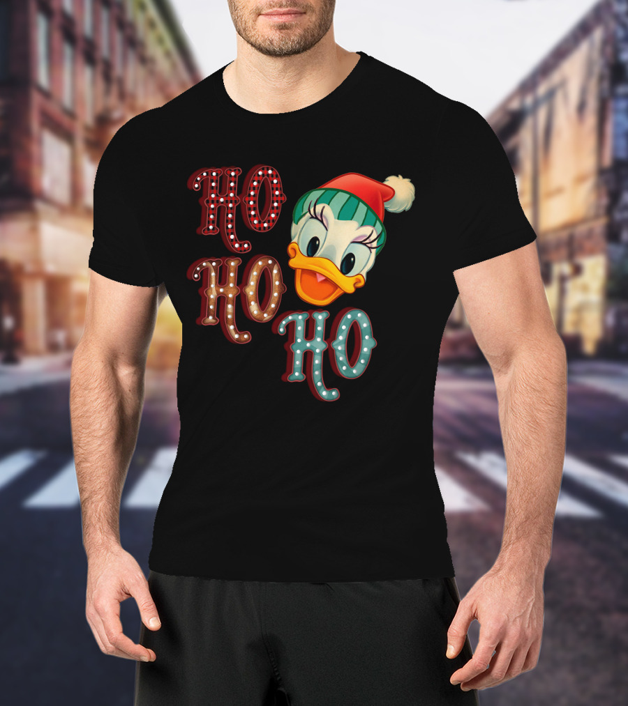 Ho Ho Ho Daisy Holiday Fun T-Shirt