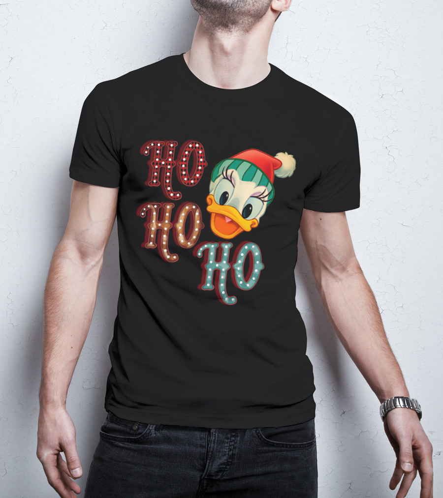 Ho Ho Ho Daisy Holiday Fun T-Shirt