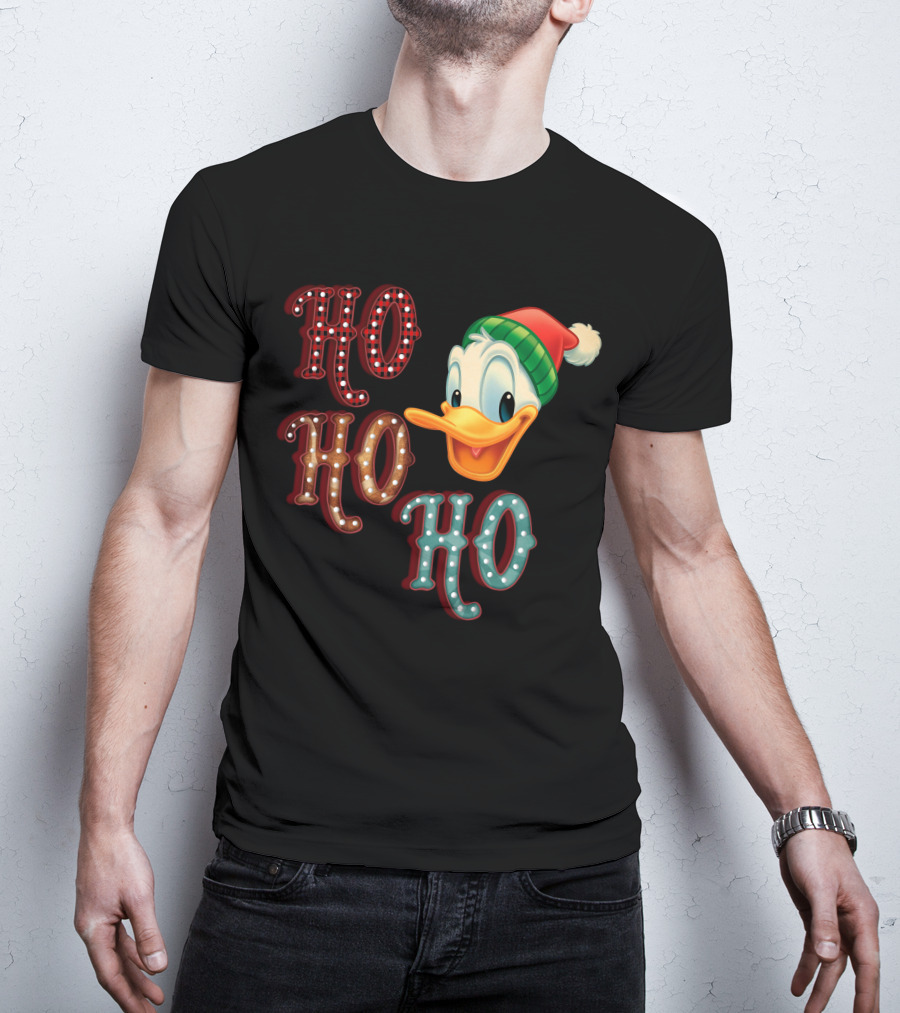 Ho Ho Ho Donald Christmas Hat T-Shirt