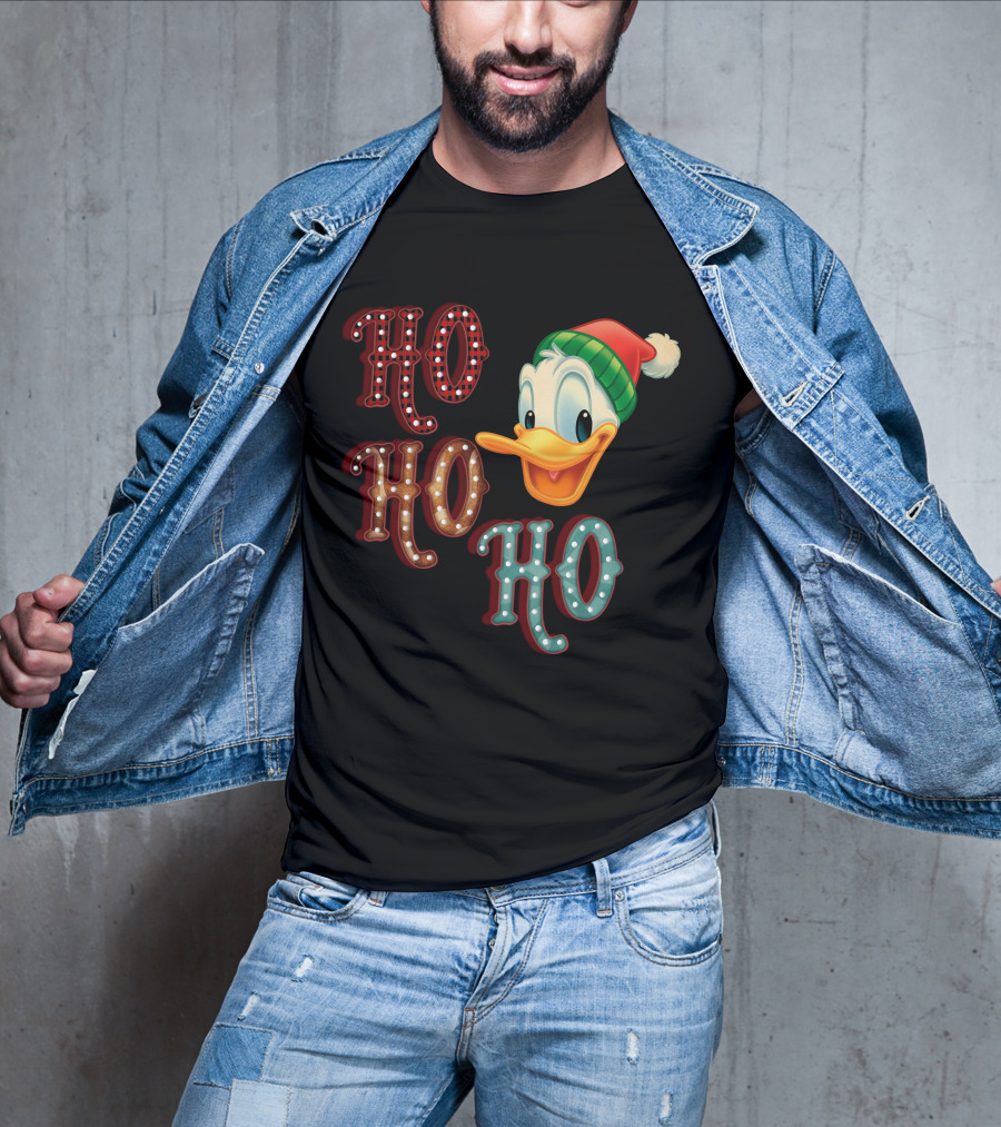 Ho Ho Ho Donald Christmas Hat T-Shirt