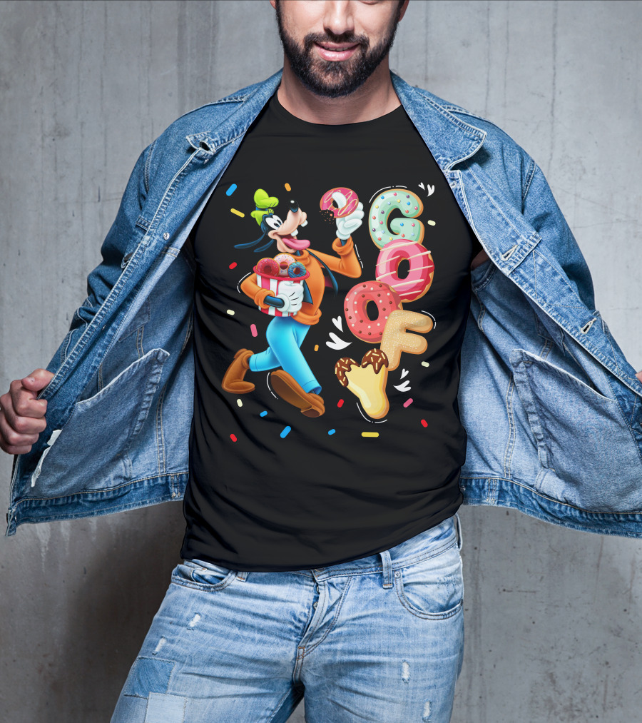 Goofy Donuts Ice Cream Sprinkles Celebration T-Shirt