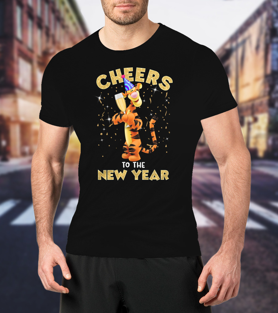 Cheers To The New Year Tg Champagne T-Shirt