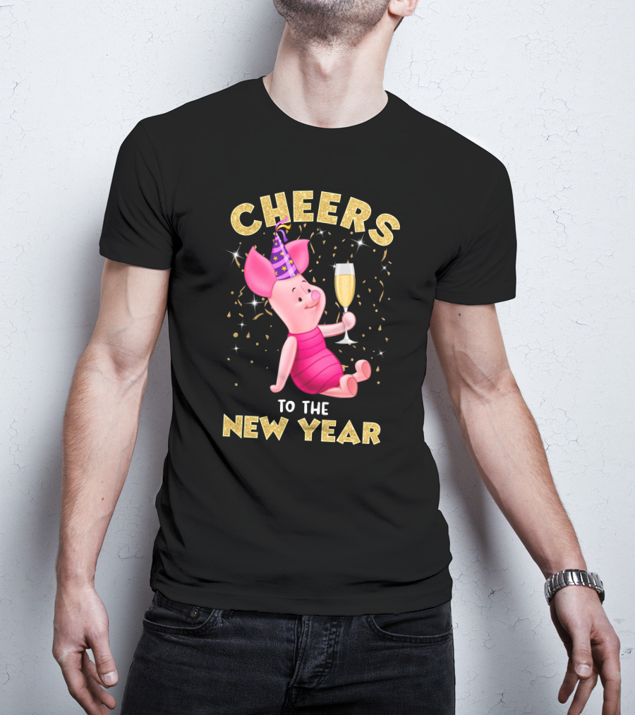 Cheers To The New Year Pl Champagne T-Shirt