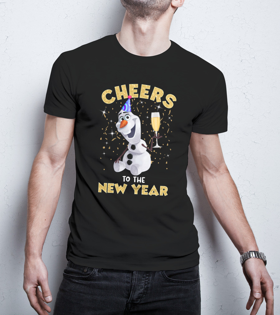 Cheers To The New Year Ol Champagne T-Shirt