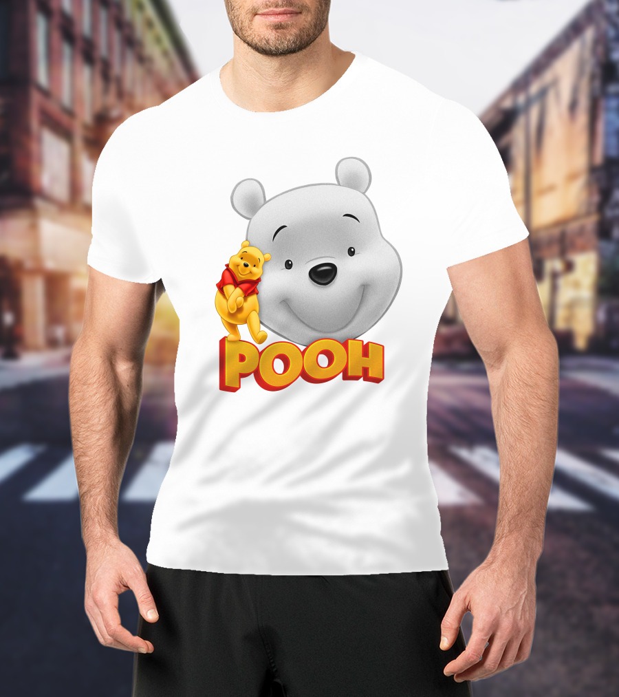 Winnie The Pooh Bear Cute And Cuddly Icon T-Shirt