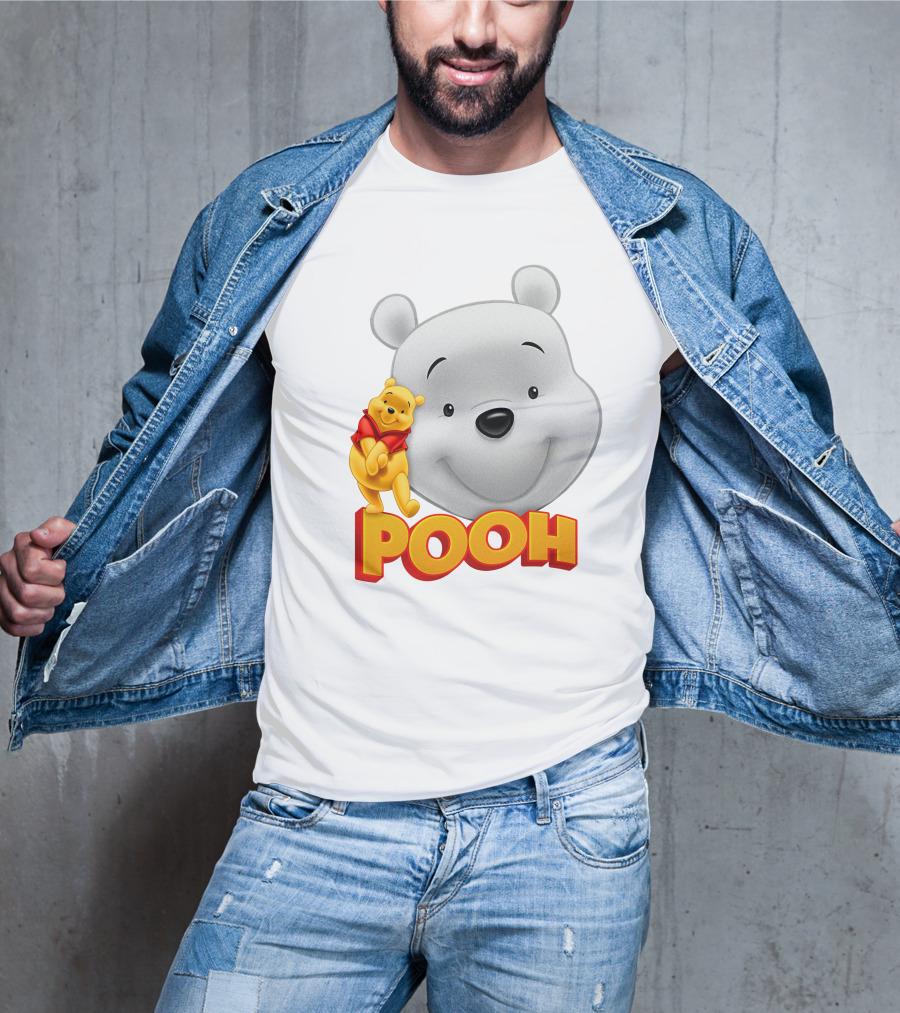 Winnie The Pooh Bear Cute And Cuddly Icon T-Shirt
