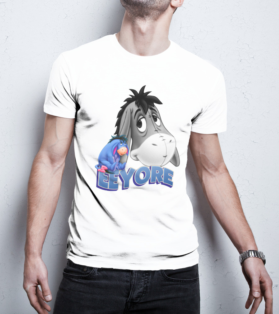 Eeyore Blue And Gray Character Disney T-Shirt