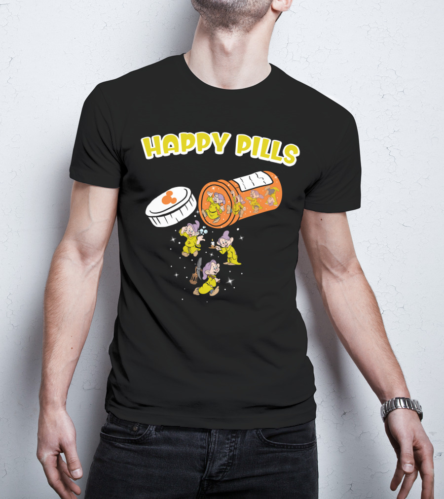 HAPPY PILLS Dopey Dwarf Animation T-Shirt