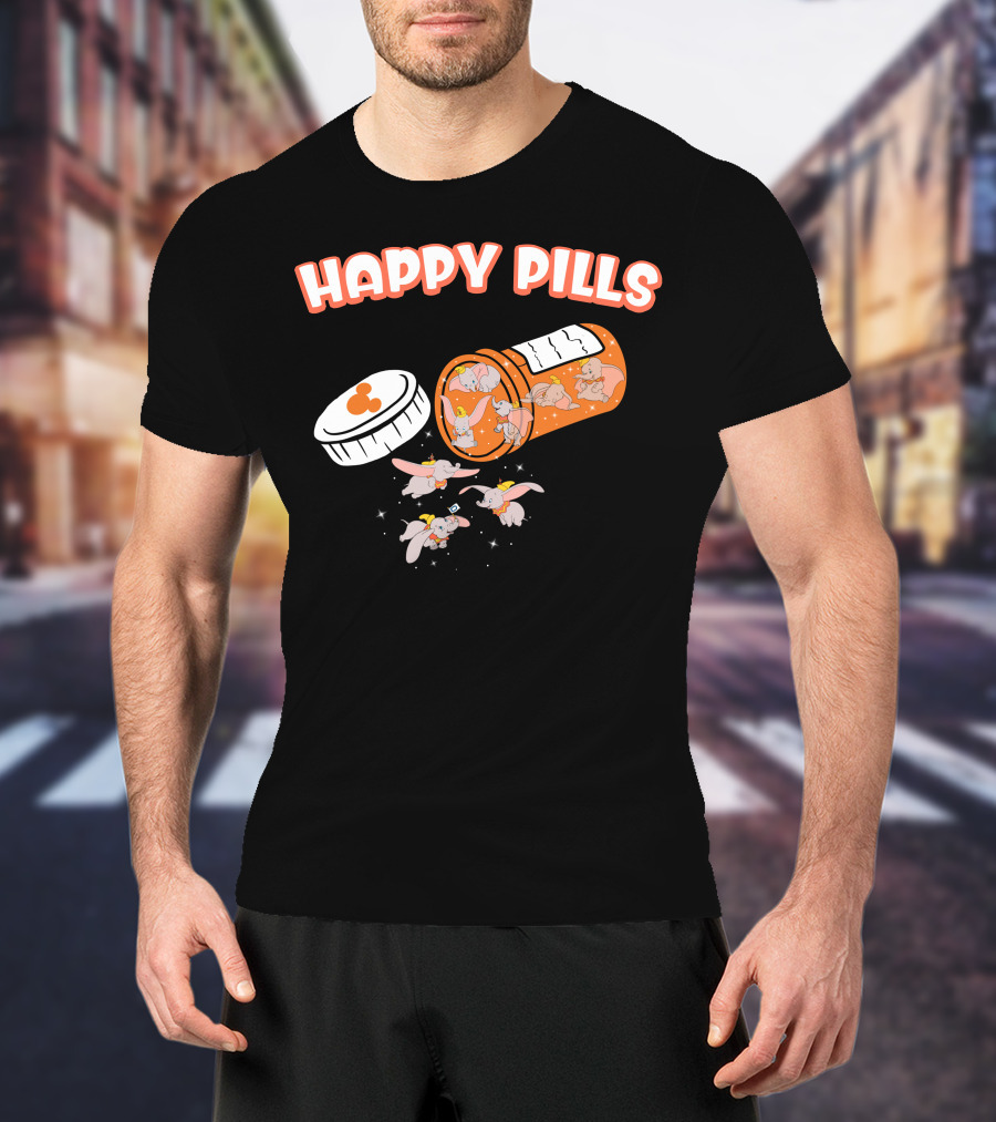 HAPPY PILLS Dumbo Magic T-Shirt