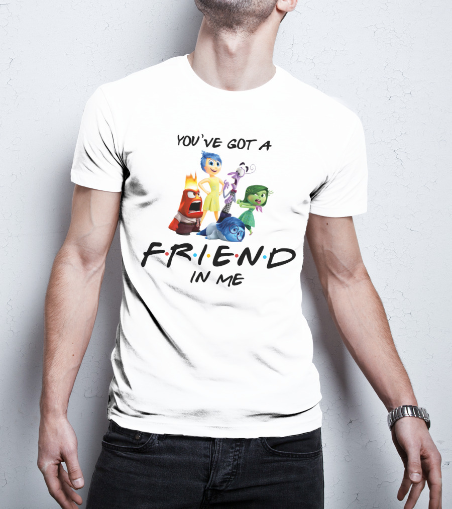 You've Got A Friend IN ME Inside Out Pixar Characters T-Shirt