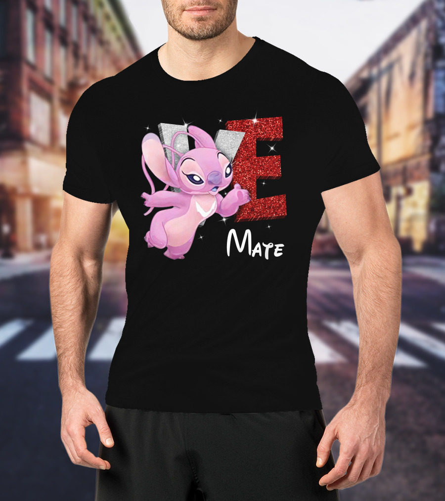 Love Mate Angel Experiment 624 Sparkle T-Shirt