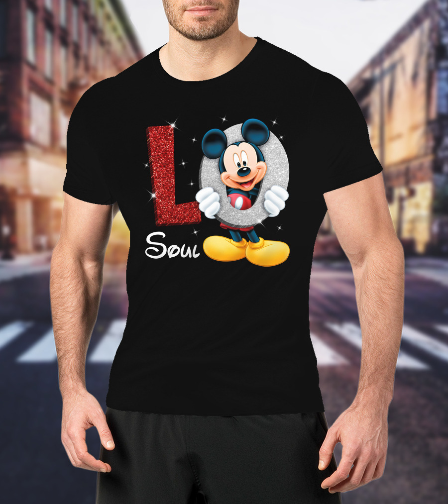 Mickey Mouse Love Soul T-Shirt