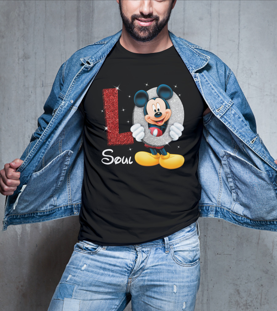 Mickey Mouse Love Soul T-Shirt