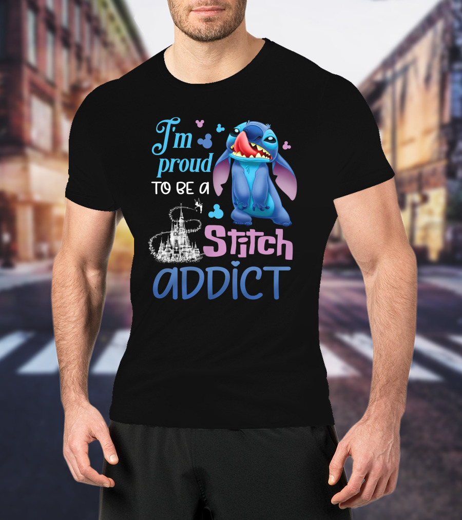 I'm Proud To Be A Stitch Addict T-Shirt