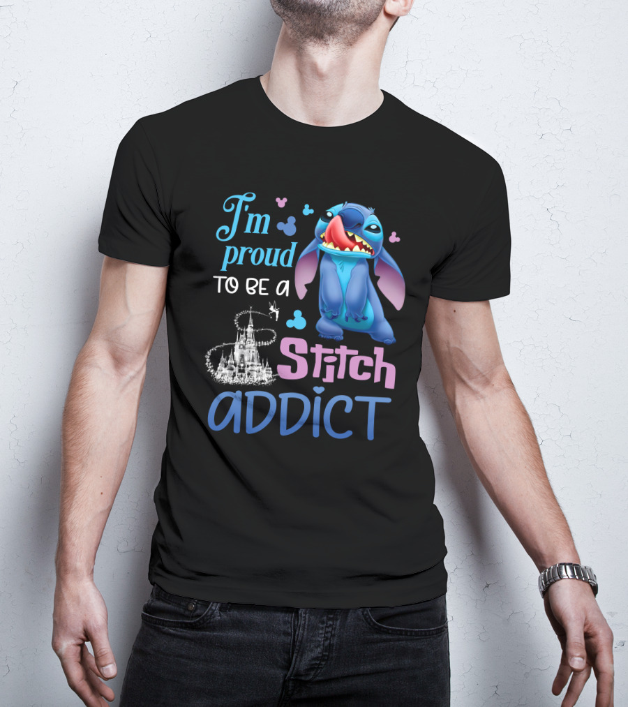 I'm Proud To Be A Stitch Addict T-Shirt