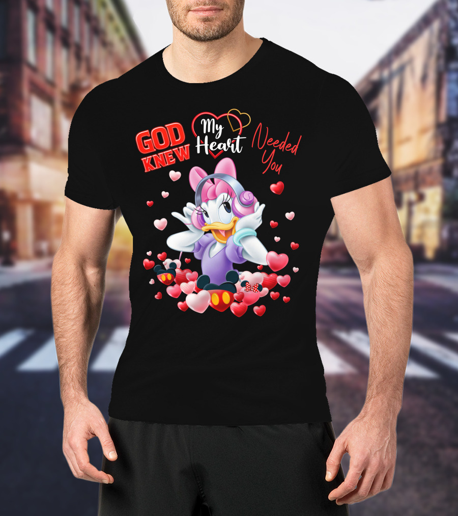 God Knew My Heart Needed You Daisy T-Shirt