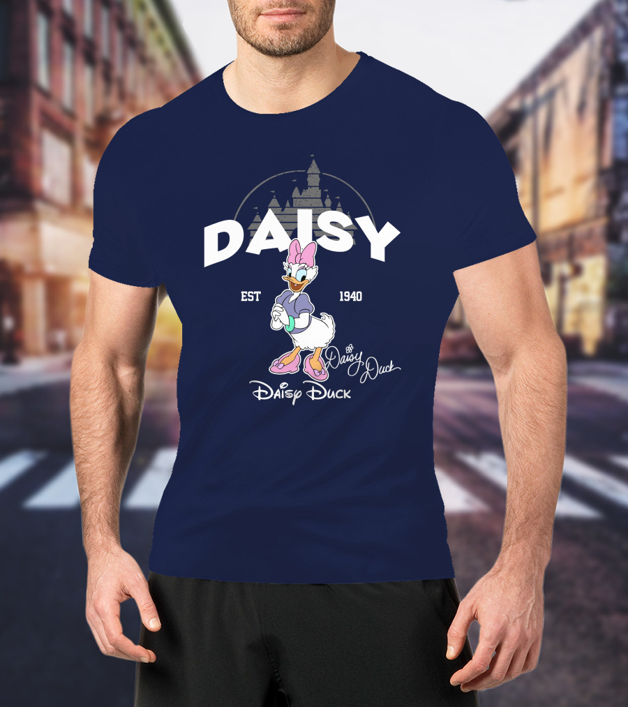 Daisy Duck Est 1940 Disney Character Vintage Style T-Shirt