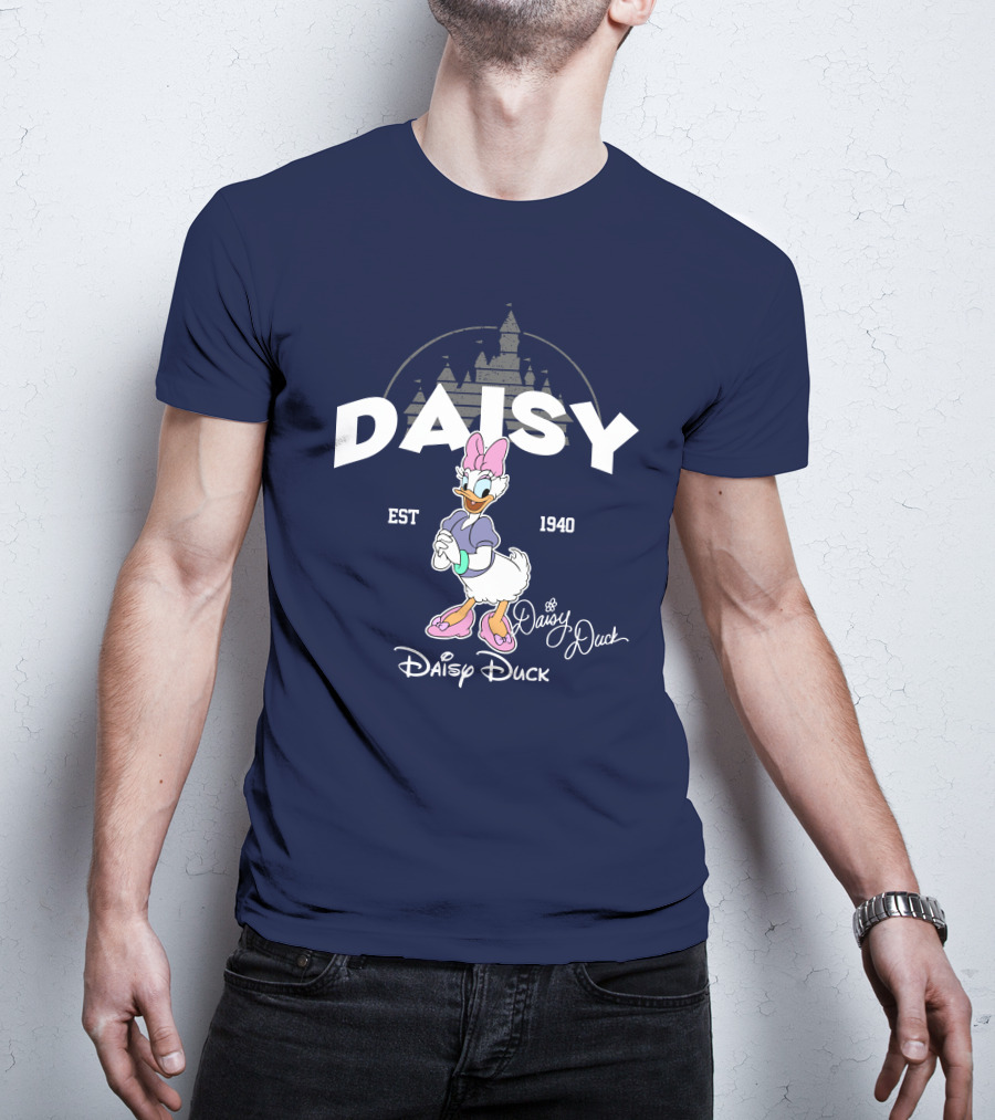 Daisy Duck Est 1940 Disney Character Vintage Style T-Shirt