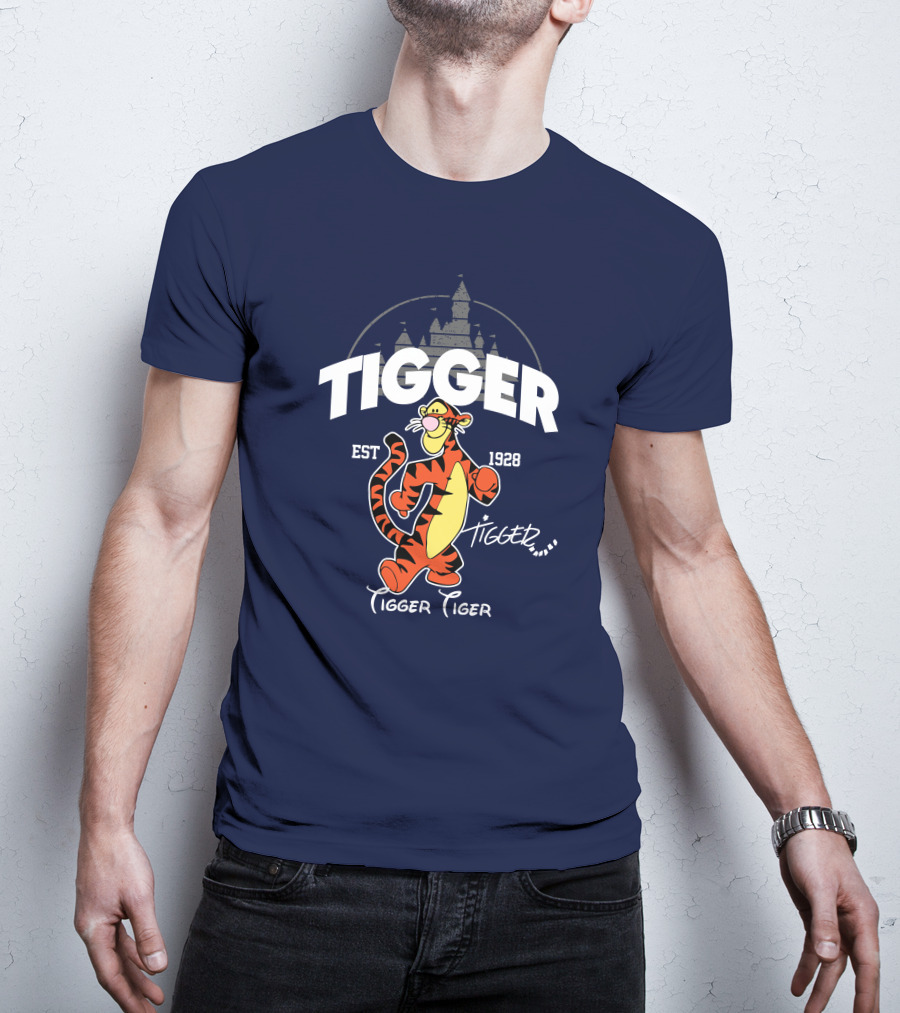 Tigger Tiger Castle Est 1928 T-Shirt