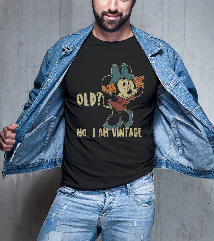 Old? No. I Am Vintage Minnie T-Shirt