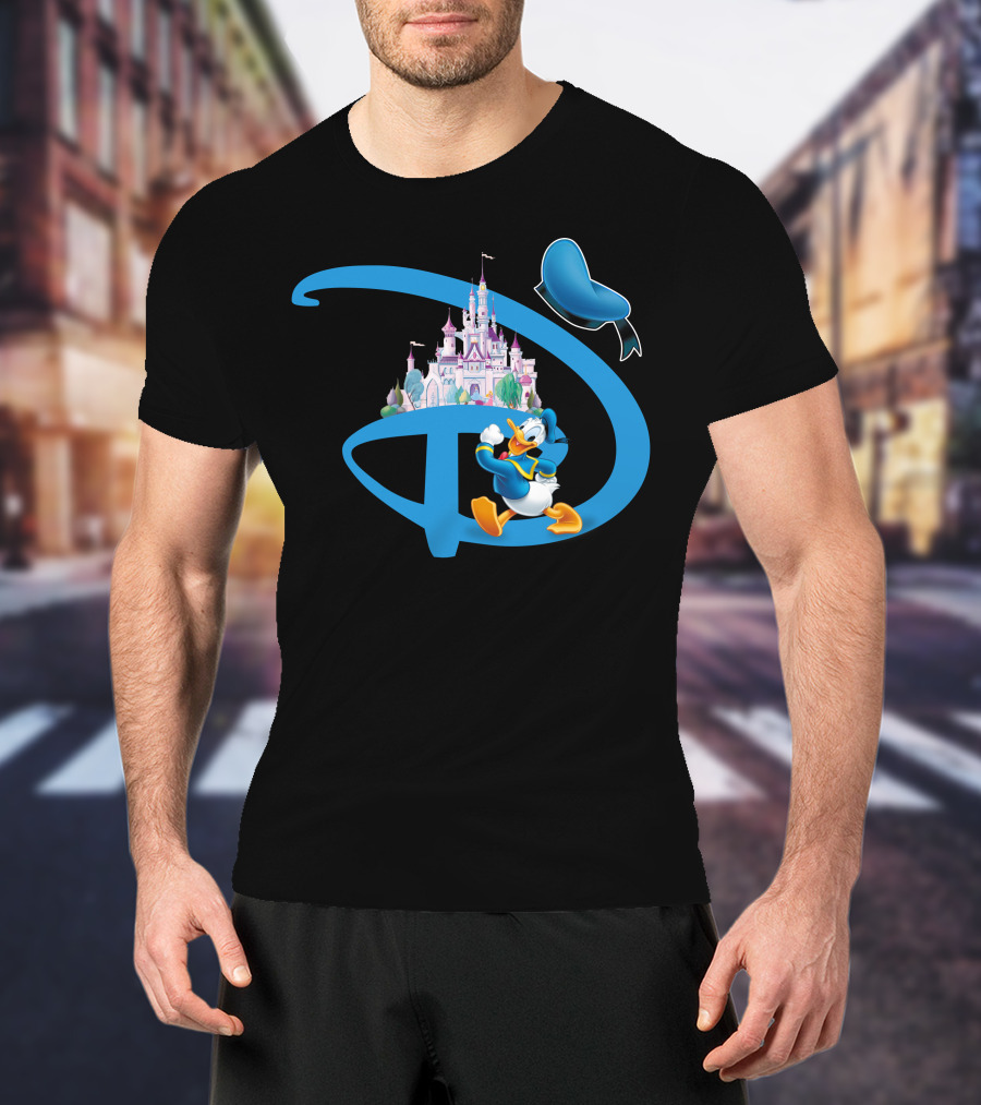 Donald Disney Castle T-Shirt