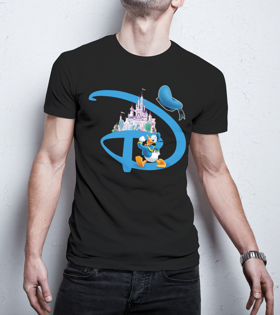 Donald Disney Castle T-Shirt