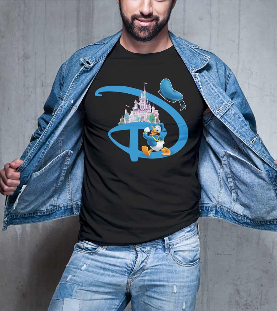 Donald Disney Castle T-Shirt