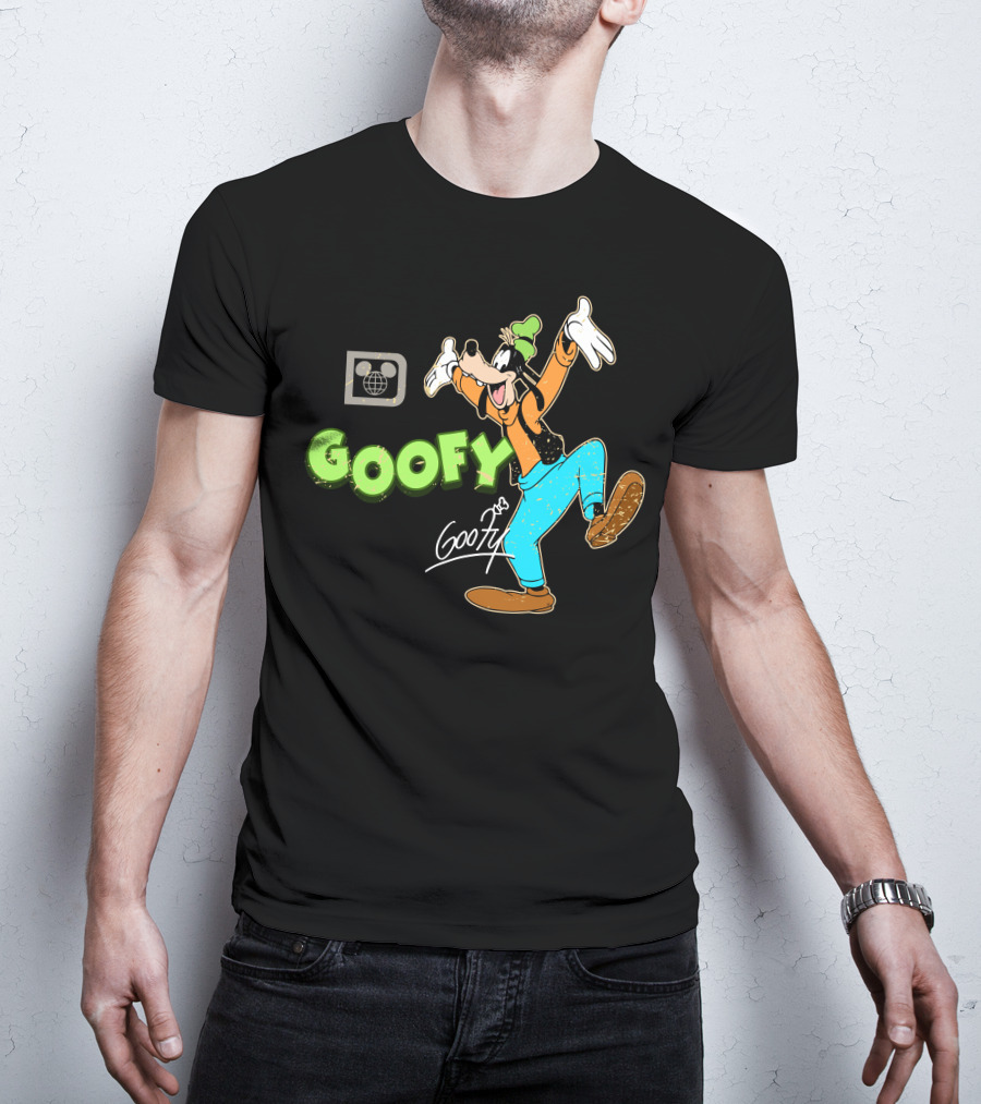 Goofy Disney Character Signature Pose T-Shirt