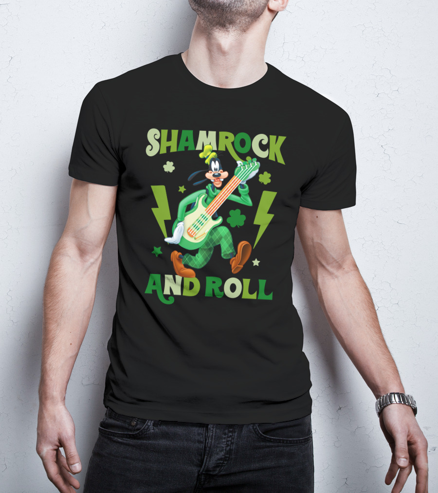 Shamrock And Roll Goofy T-Shirt