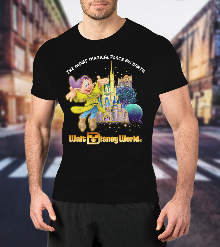Dopey The Most Magical Place On Earth Walt Disney World T-Shirt