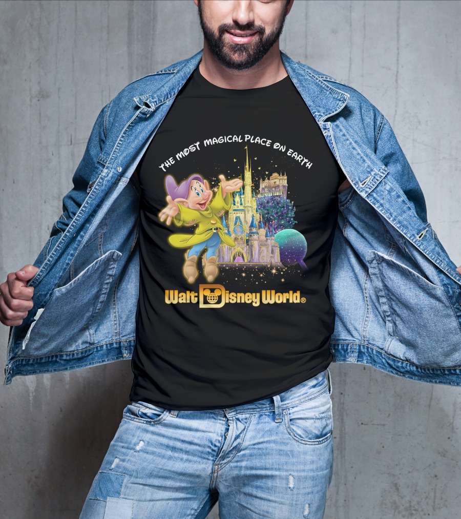 Dopey The Most Magical Place On Earth Walt Disney World T-Shirt