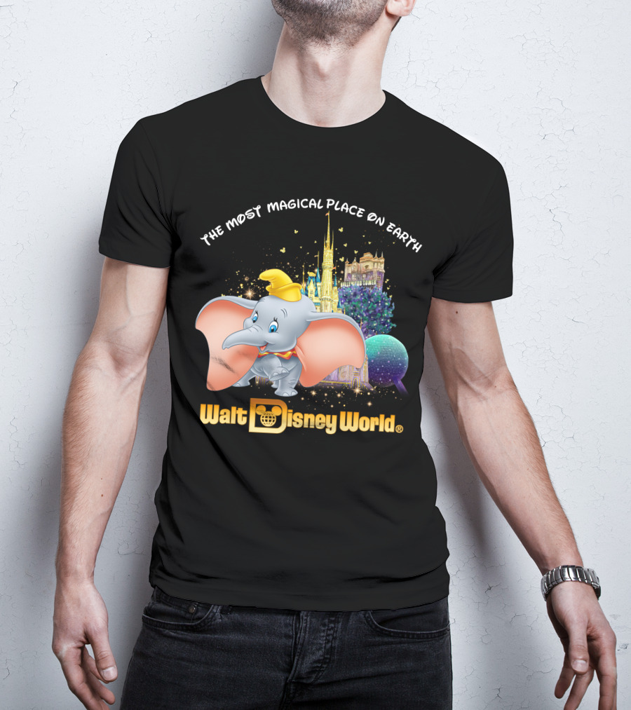 Walt Disney World Dumbo The Most Magical Place On Earth T-Shirt