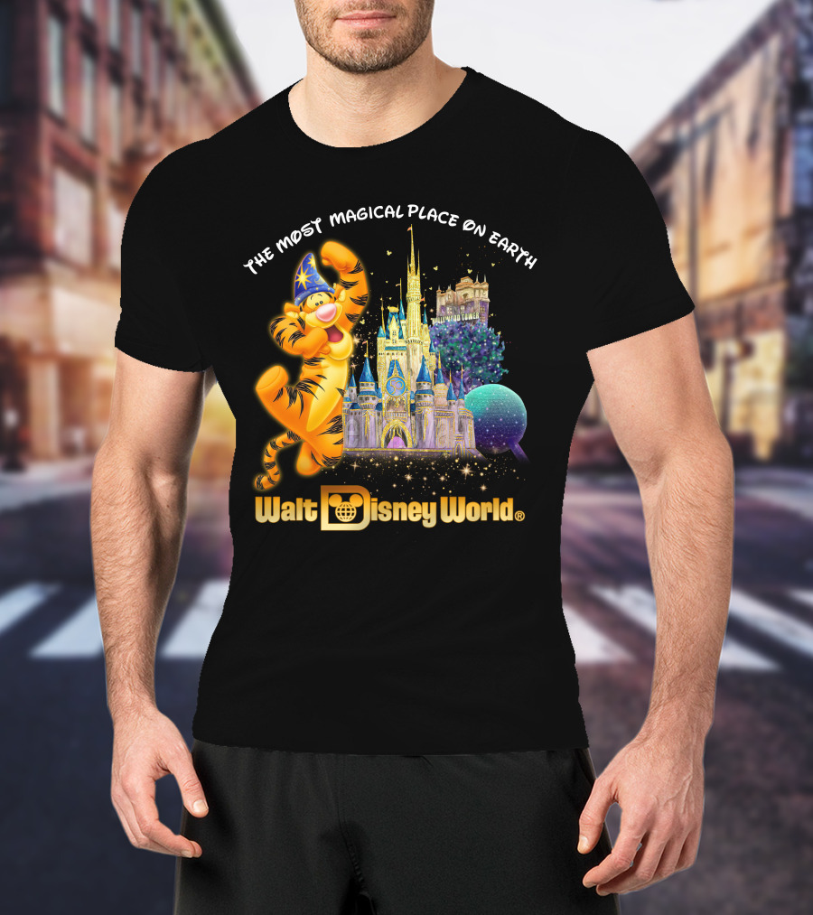 The Most Magical Place On Earth Tigger Walt Disney World T-Shirt