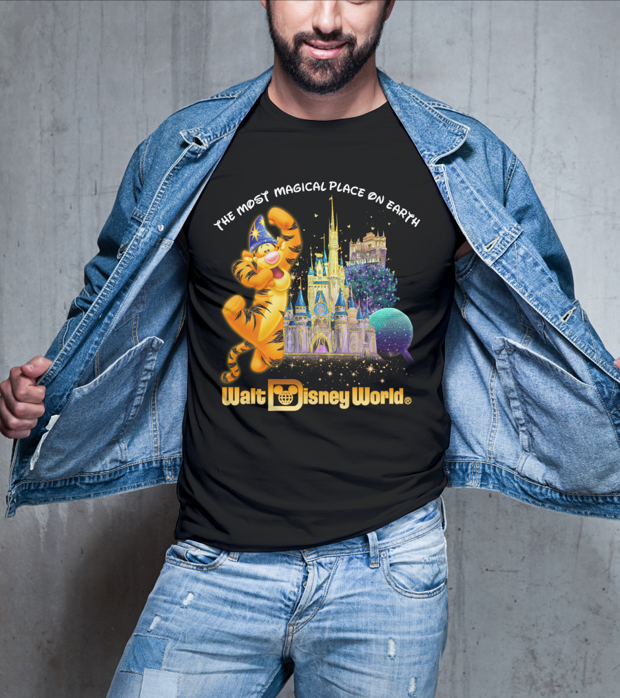 The Most Magical Place On Earth Tigger Walt Disney World T-Shirt