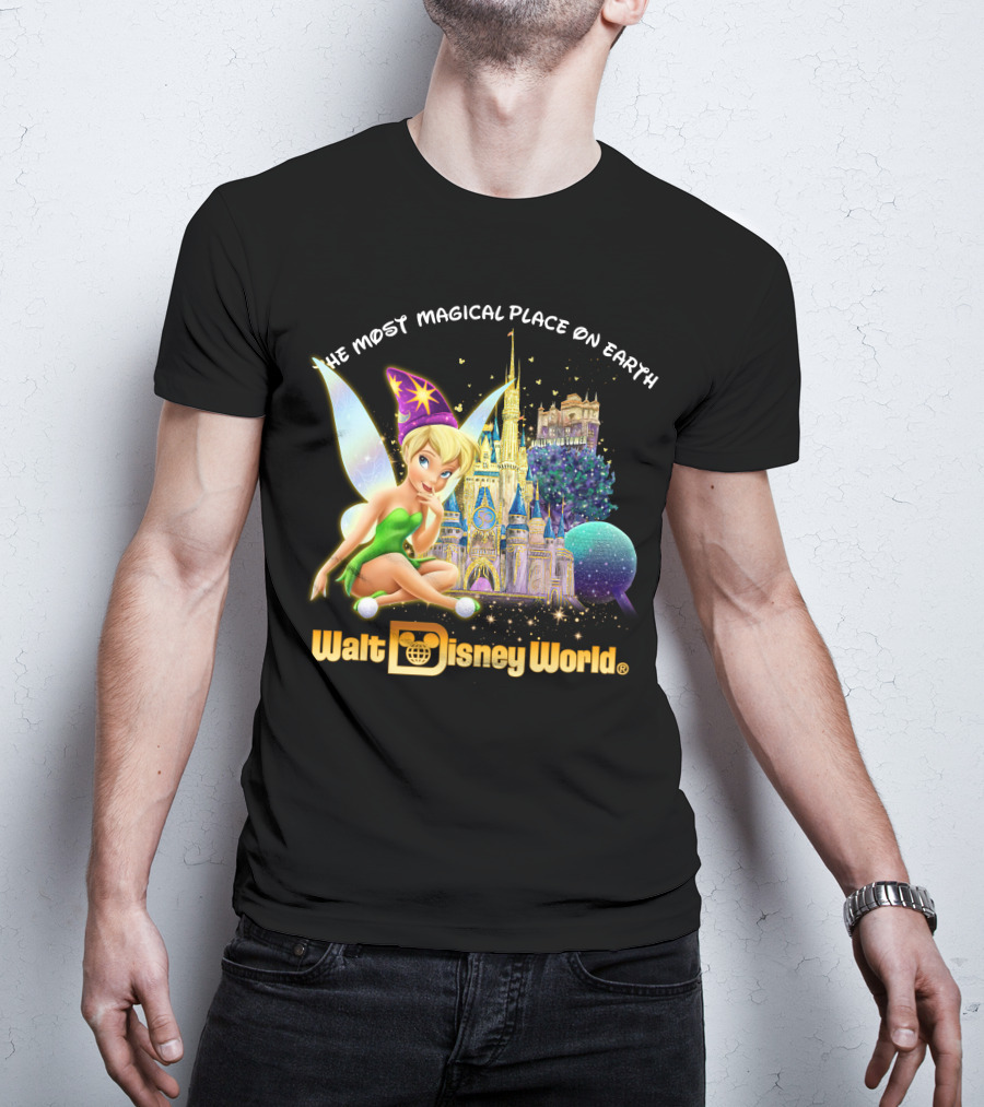 Tinkerbell Walt Disney World The Most Magical Place On Earth T-Shirt