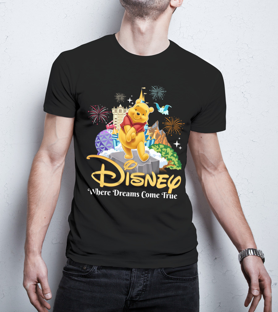 Disney Winnie The Pooh Where Dreams Come True T-Shirt
