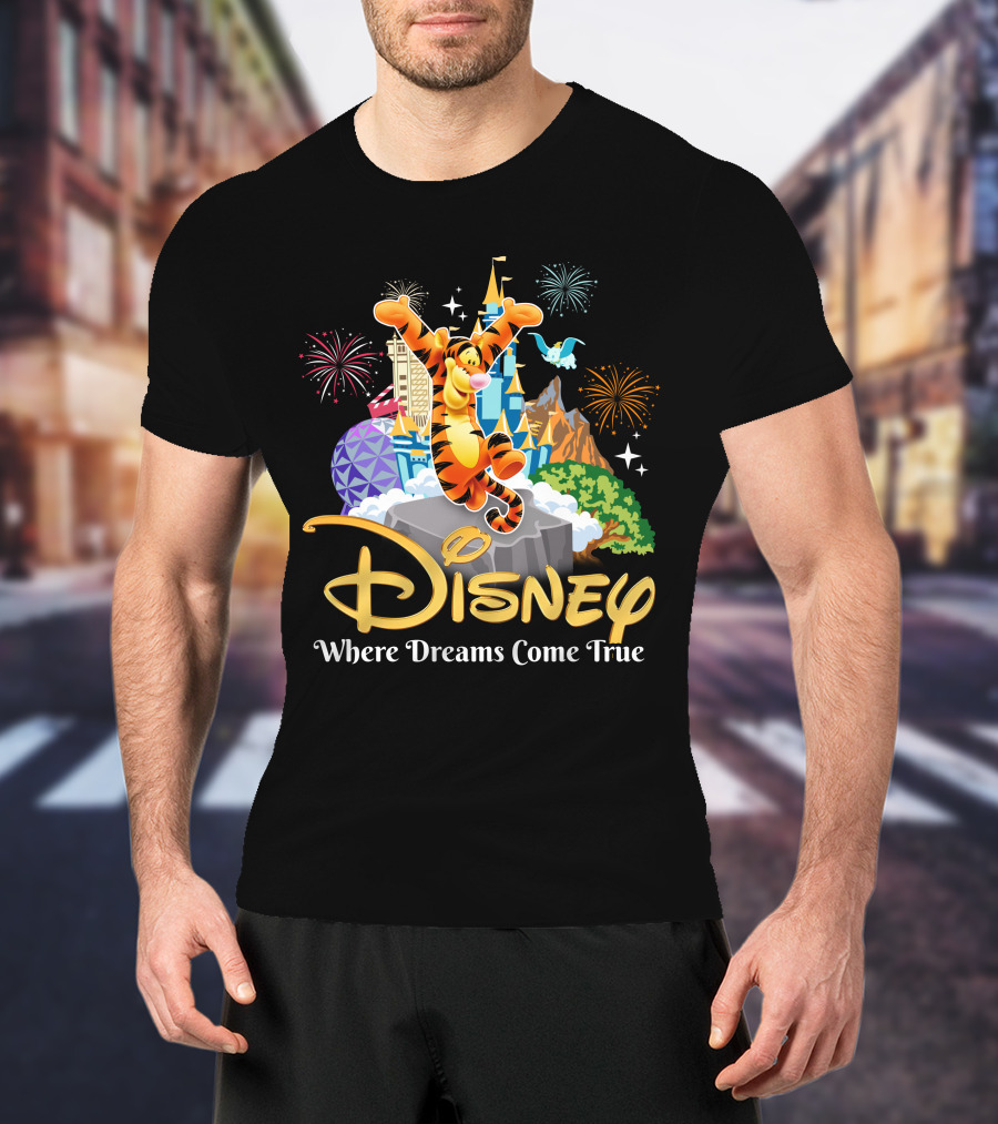 Disney Tigger Where Dreams Come True T-Shirt