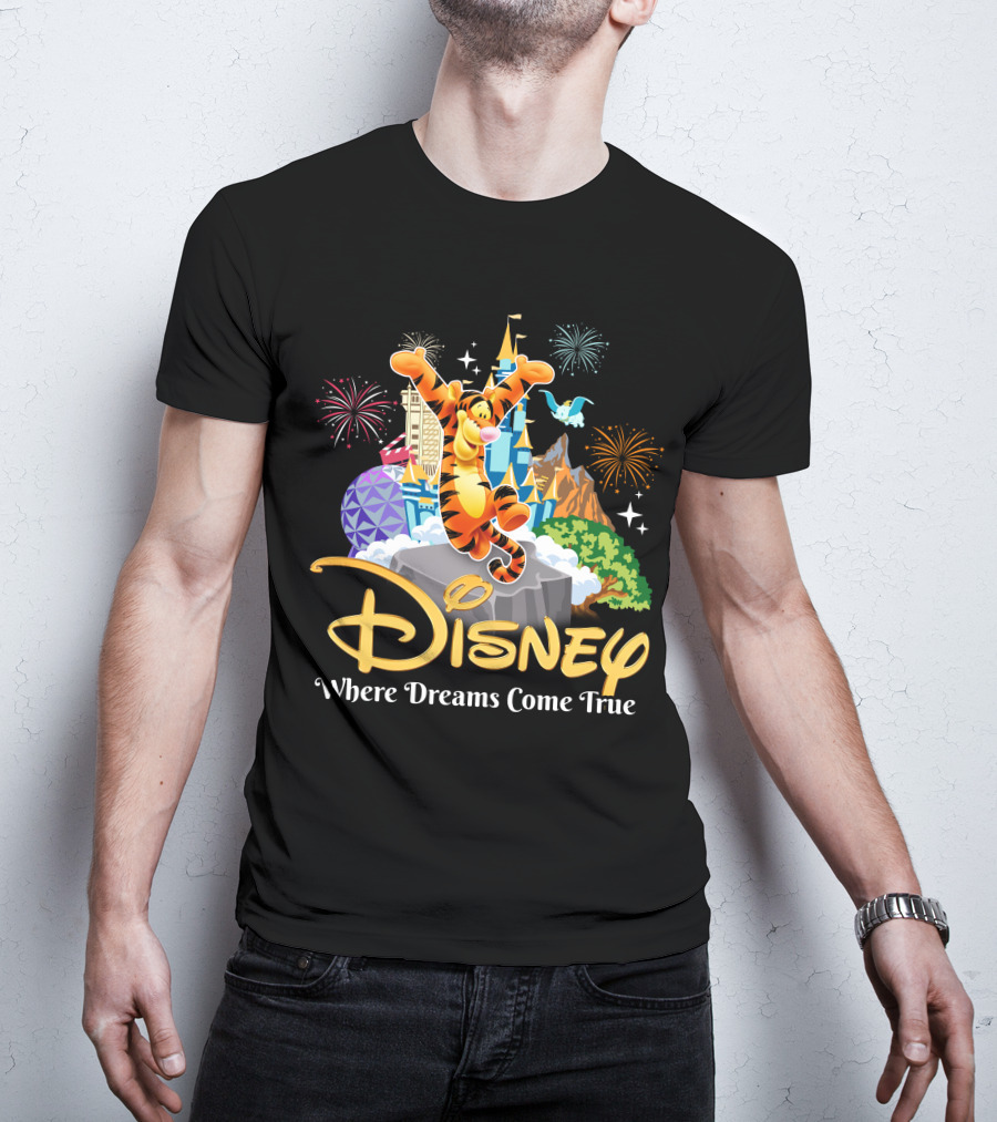 Disney Tigger Where Dreams Come True T-Shirt