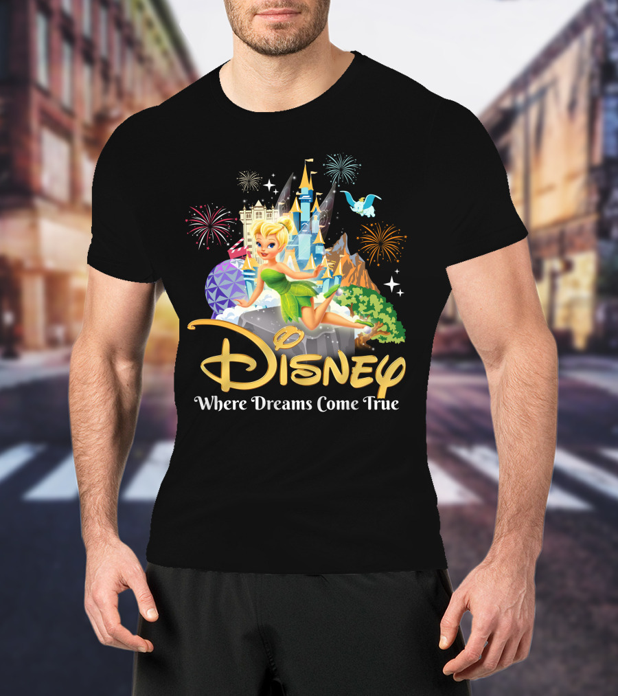 Disney Tinker Bell Where Dreams Come True T-Shirt