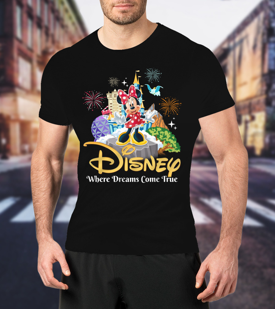 Disney Minnie Where Dreams Come True T-Shirt