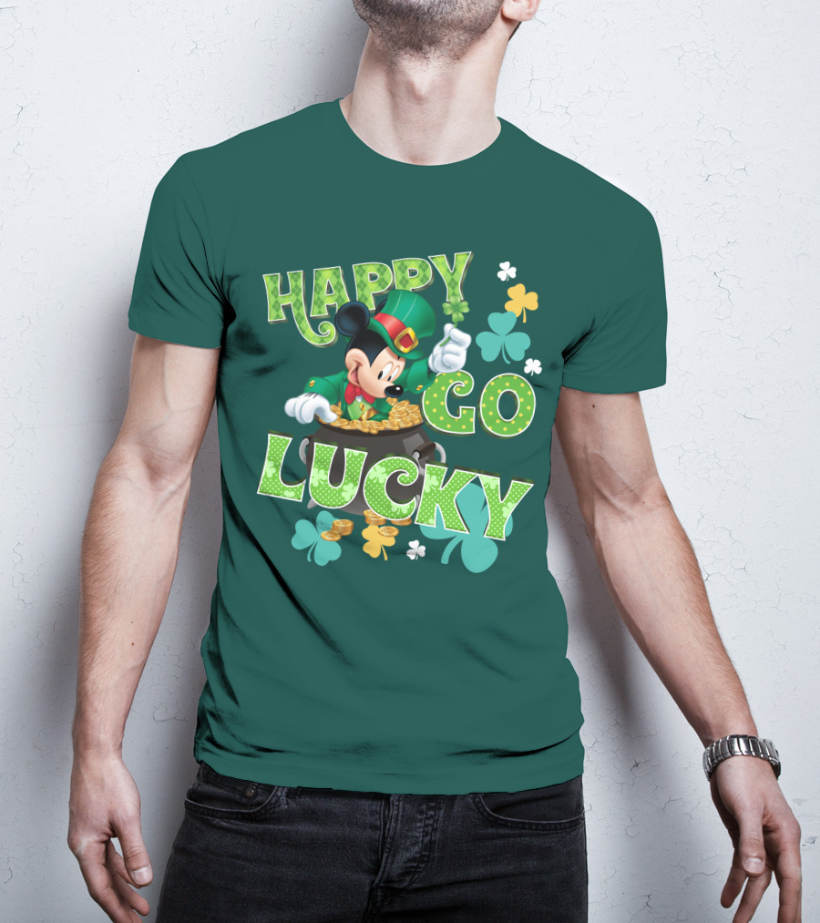Happy Go Lucky Mickey T-Shirt